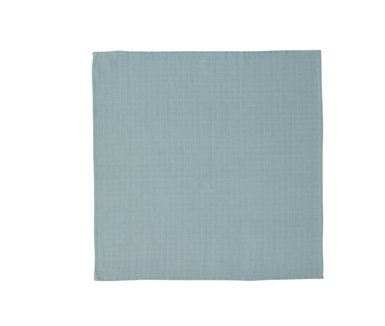 OYOY 2-Pack Iro Muslin Cloths Blue