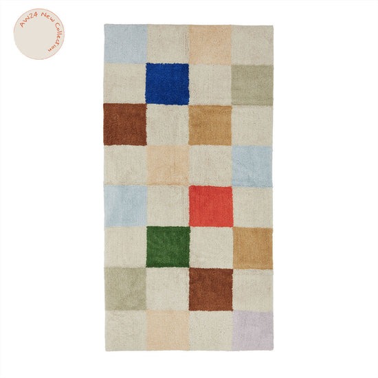 OYOY MINI Chess Rug - Large Rug 908 Multi