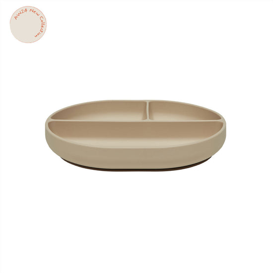 OYOY MINI Enkei Suction Plate Dining Ware 103 Beige