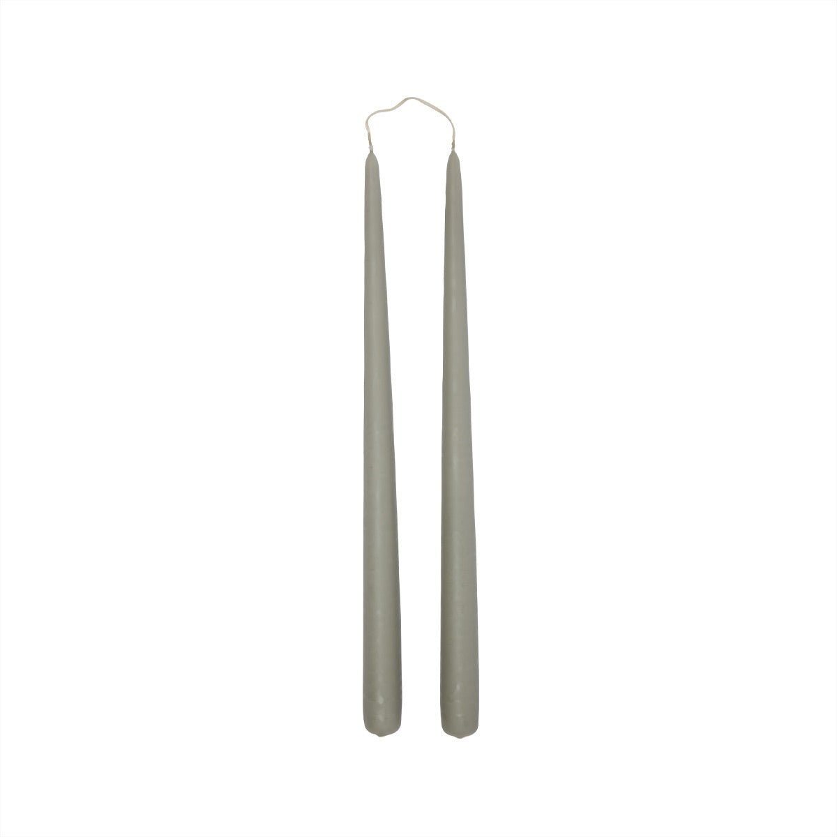 OYOY LIVING Fukai Candles - Large - Pack of 2 Candle 203 Grey