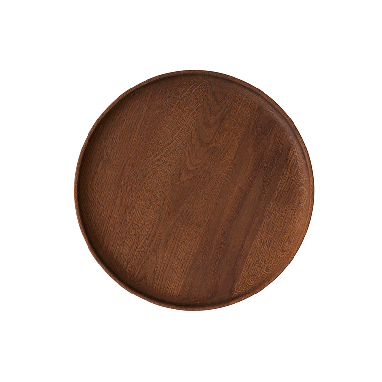 Round Inka Wood Tray - Large