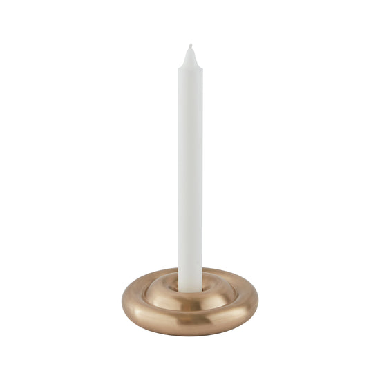  diollo Solid Brass Tapered Candlestick Holder Traditional Base  Chamberstick Shape : Home & Kitchen