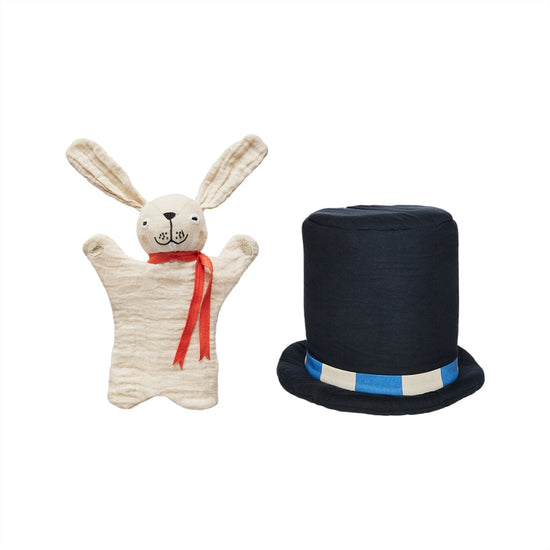 OYOY MINI Magic Hat & Rabbit Toy 206 Black / White