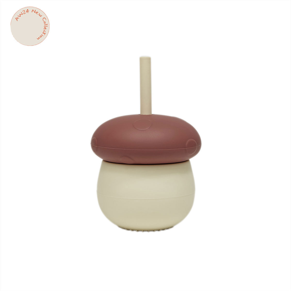 OYOY MINI Mushroom Cup Dining Ware 102 Offwhite / Red