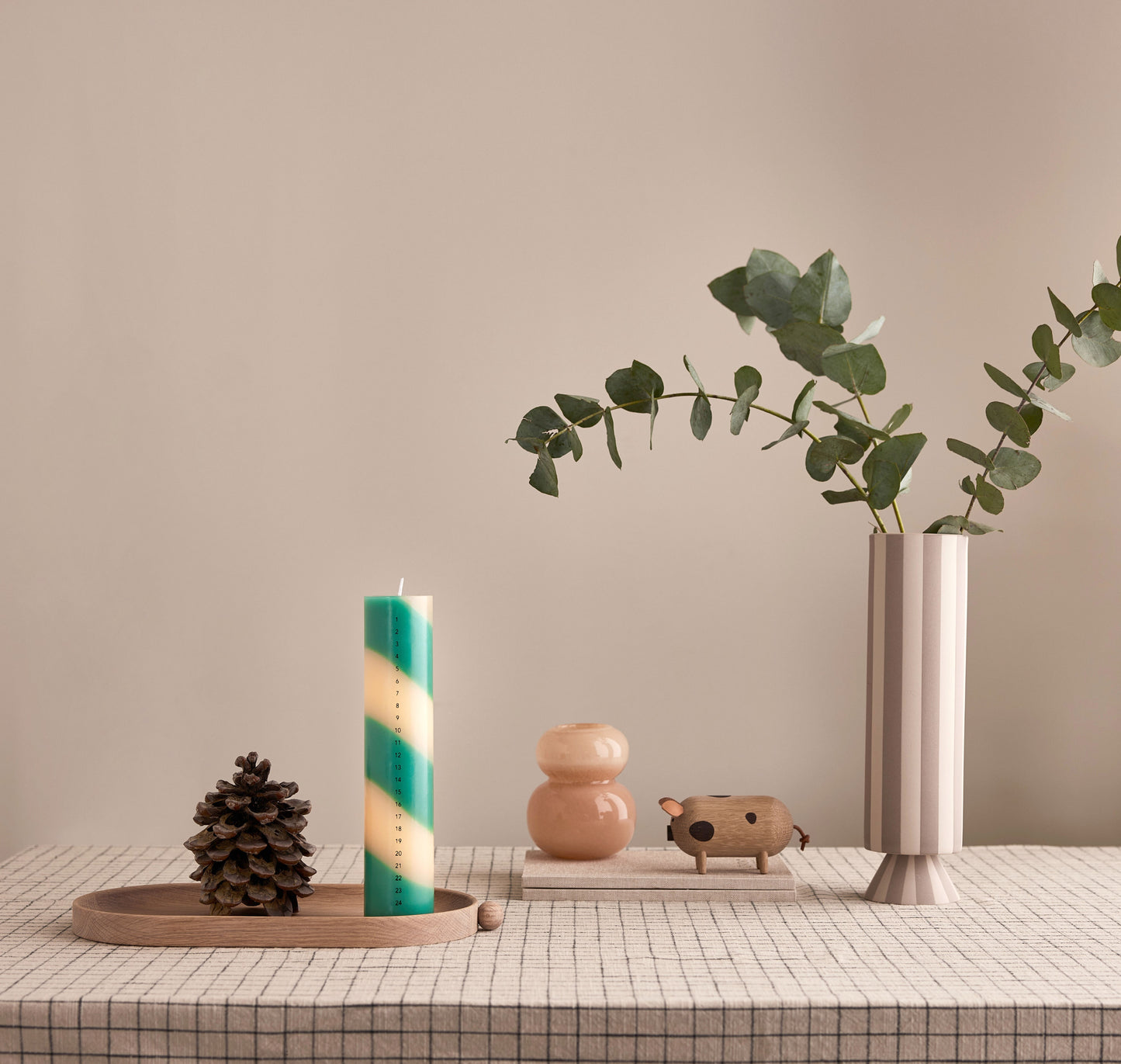 Christmas Calendar Candle