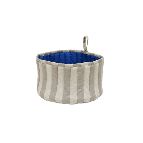 OYOY LIVING Toppu Bread Basket Bread Basket 306 Clay / Optic Blue