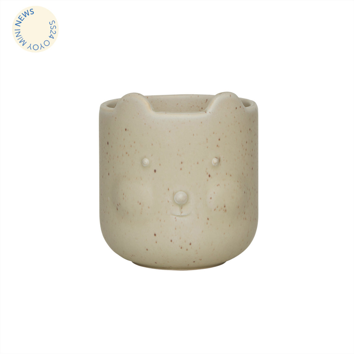 OYOY MINI Bear Pot Pot 706 Reactive Olive