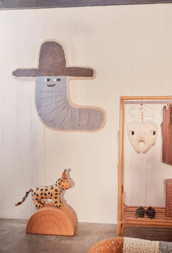 OYOY MINI Calle Cowboy Rug Rug 603 Pale Blue