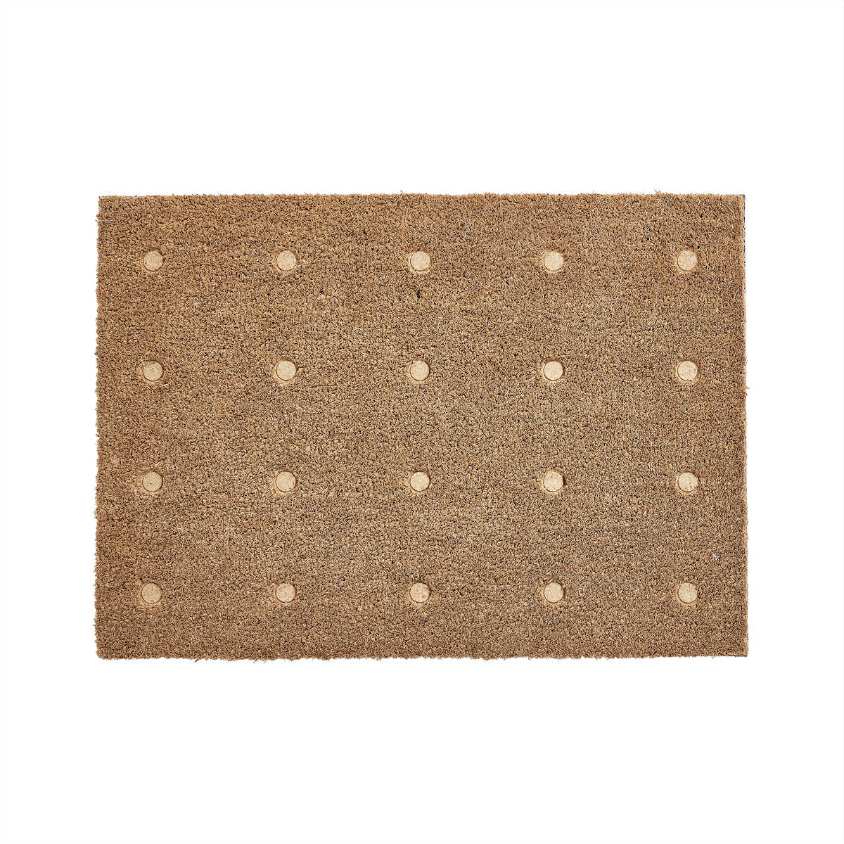Load image into Gallery viewer, OYOY LIVING Dot Doormat Rug 901 Nature

