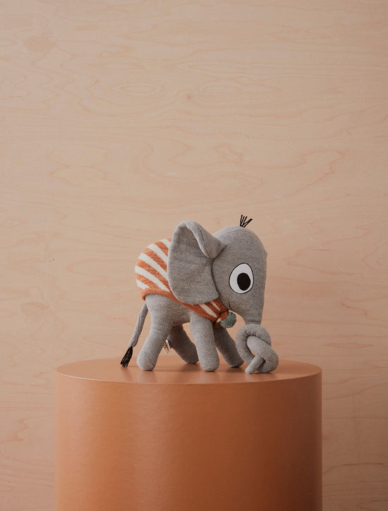 OYOY MINI Elephant Henry Soft Toys 203 Grey
