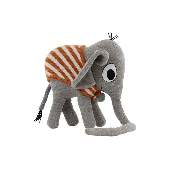 Load image into Gallery viewer, OYOY MINI Elephant Henry Soft Toys 203 Grey

