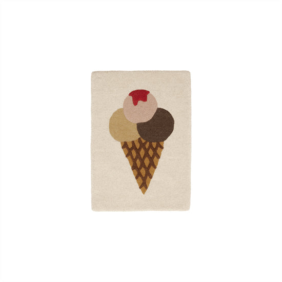 Load image into Gallery viewer, Ice Cream Miniature Rug/Wallhanger
