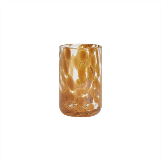 OYOY LIVING Jali Glass Dining Ware 311 Amber