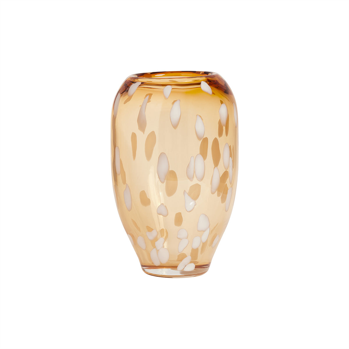 OYOY LIVING Jali Vase - Medium Vase 311 Amber
