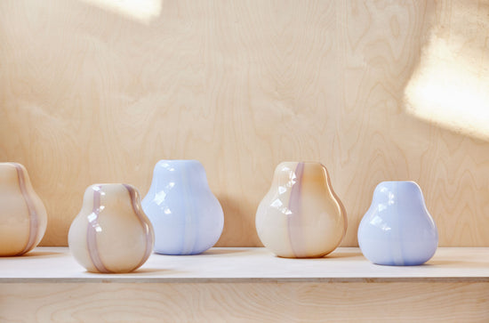 OYOY LIVING Kojo Vase - Small Vase 501 Lavender / White