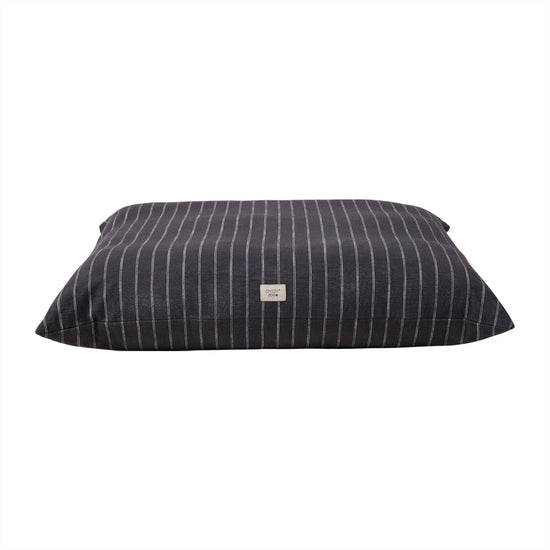 OYOY ZOO Kyoto Dog Cushion - Large Sleep 201 Anthracite