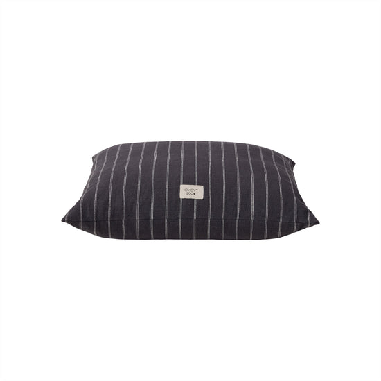 Load image into Gallery viewer, OYOY ZOO Kyoto Dog Cushion - Small Sleep 201 Anthracite
