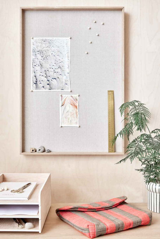 OYOY LIVING Letter Tray Tray 901 Nature