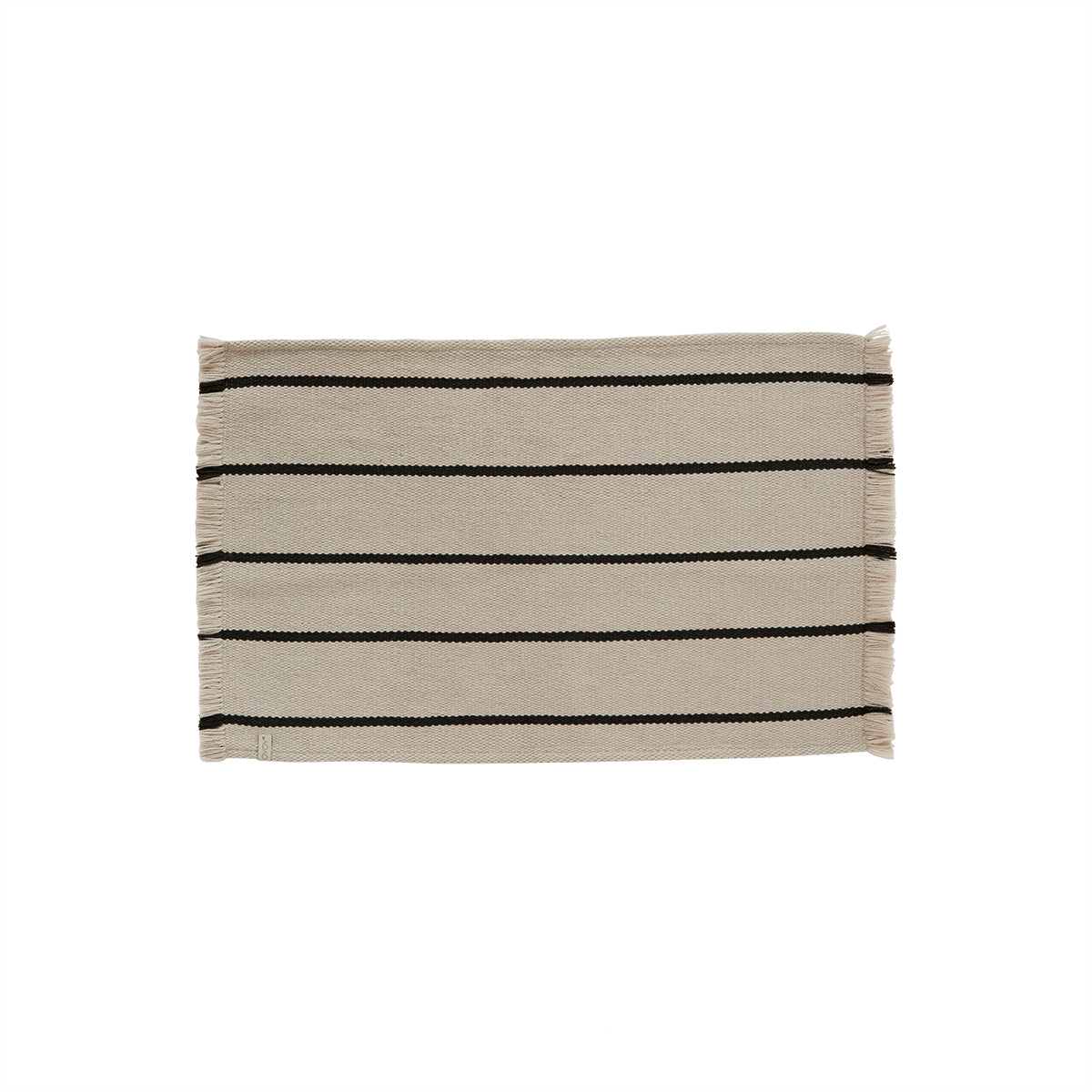 OYOY LIVING Lina Recycled Bath Mat Rug 102 Offwhite