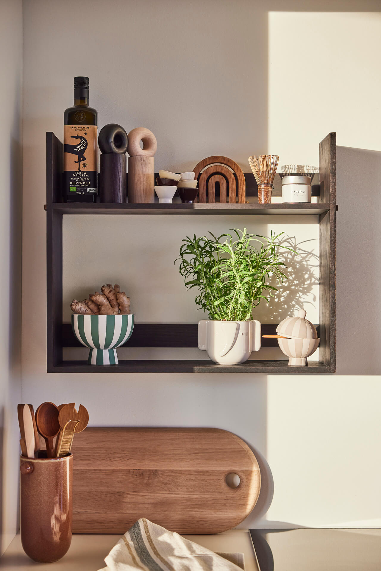 OYOY LIVING Lojo Shelf Shelf 910 Dark