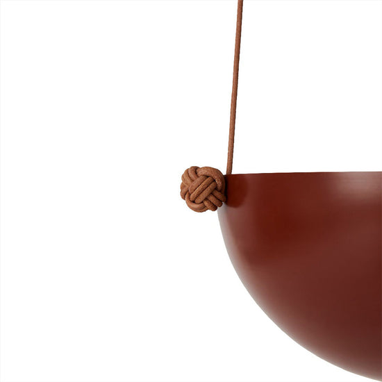 OYOY LIVING Pif Paf Puf Hanging Storage - 1 Bowl Storage 305 Nutmeg