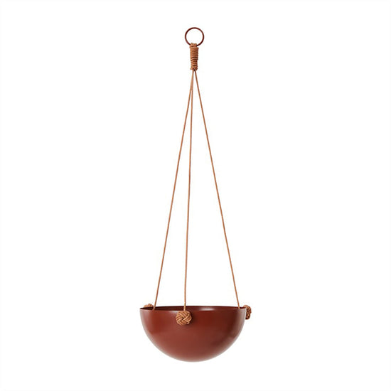 OYOY LIVING Pif Paf Puf Hanging Storage - 1 Bowl Storage 305 Nutmeg