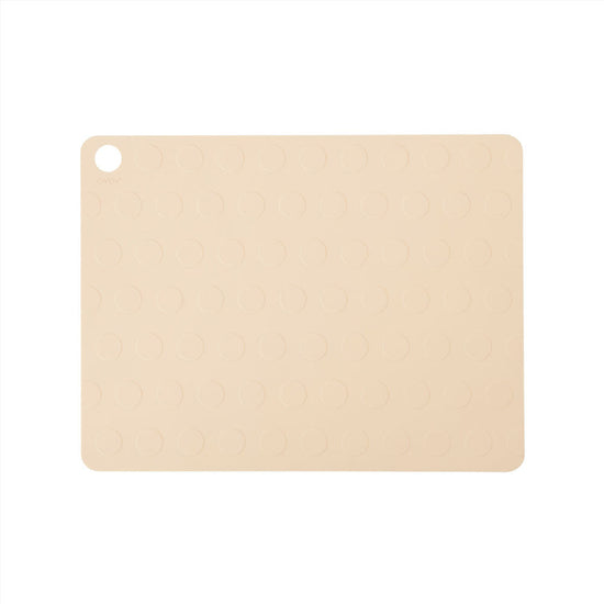 Load image into Gallery viewer, OYOY LIVING Placemat Dotto - 2 Pcs/Pack Placemat 805 Vanilla
