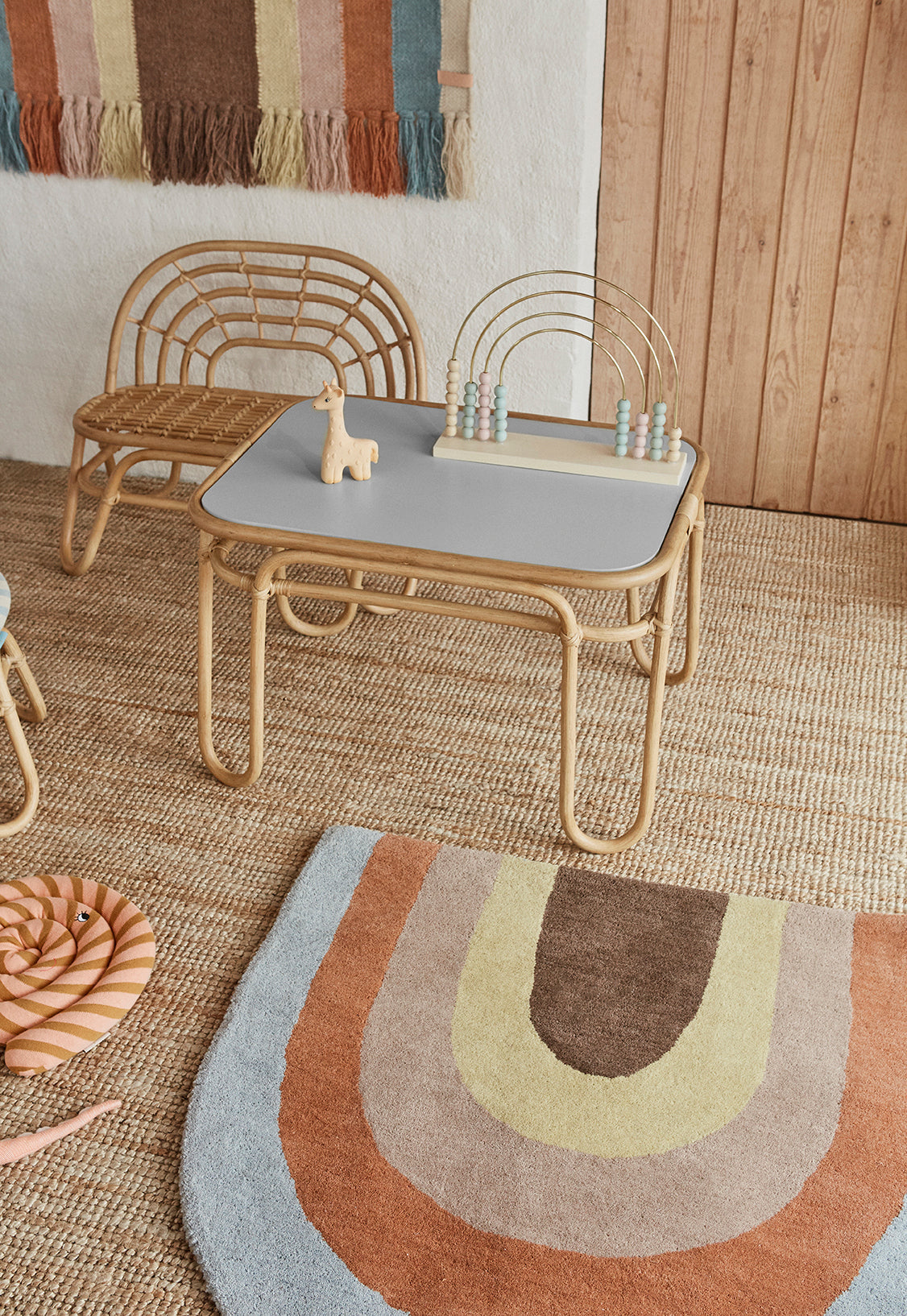 OYOY MINI Rainbow Rug Rug 908 Multi