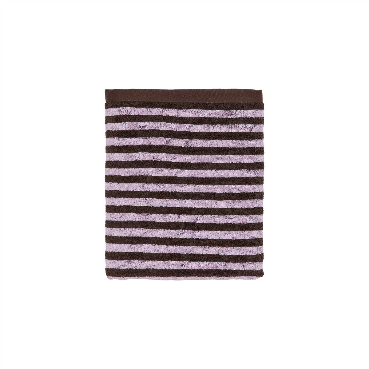 Load image into Gallery viewer, OYOY LIVING Raita Towel - 40x60 cm Towel 502 Purple / Brown
