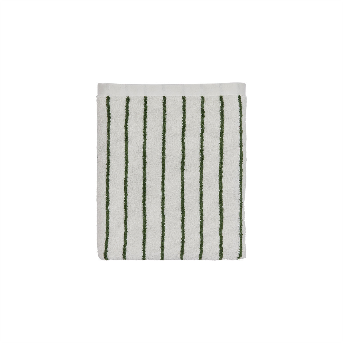 OYOY LIVING Raita Towel - 40x60 cm Towel 701 Green / Offwhite