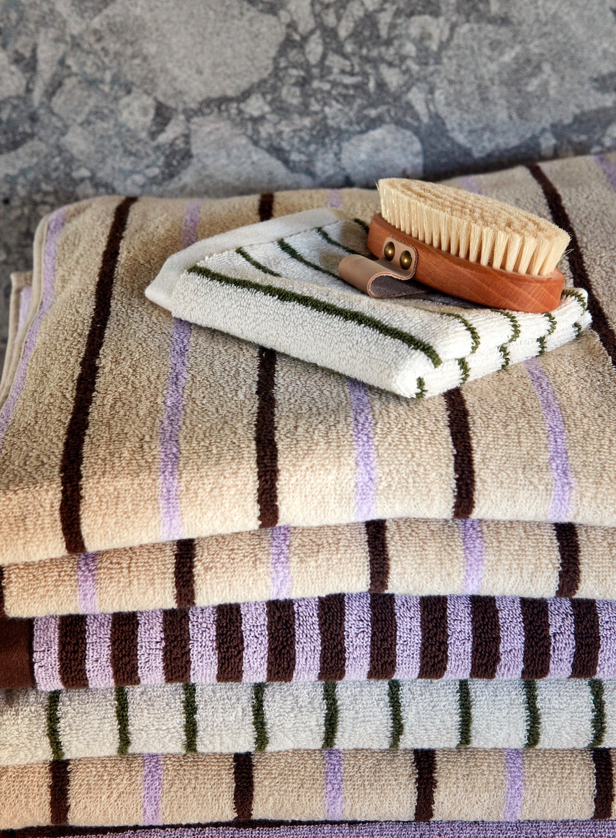 OYOY LIVING Raita Wash Cloth - Pack of 2 Towel