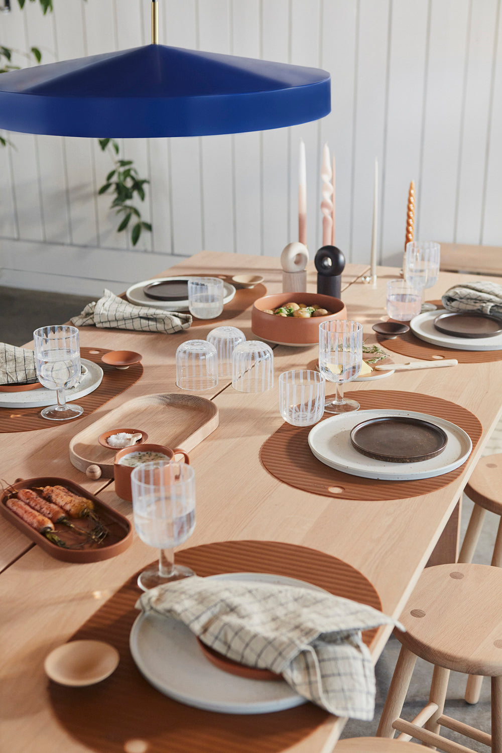 OYOY LIVING Ribbo Placemat - Pack of 2 Placemat 302 Camel