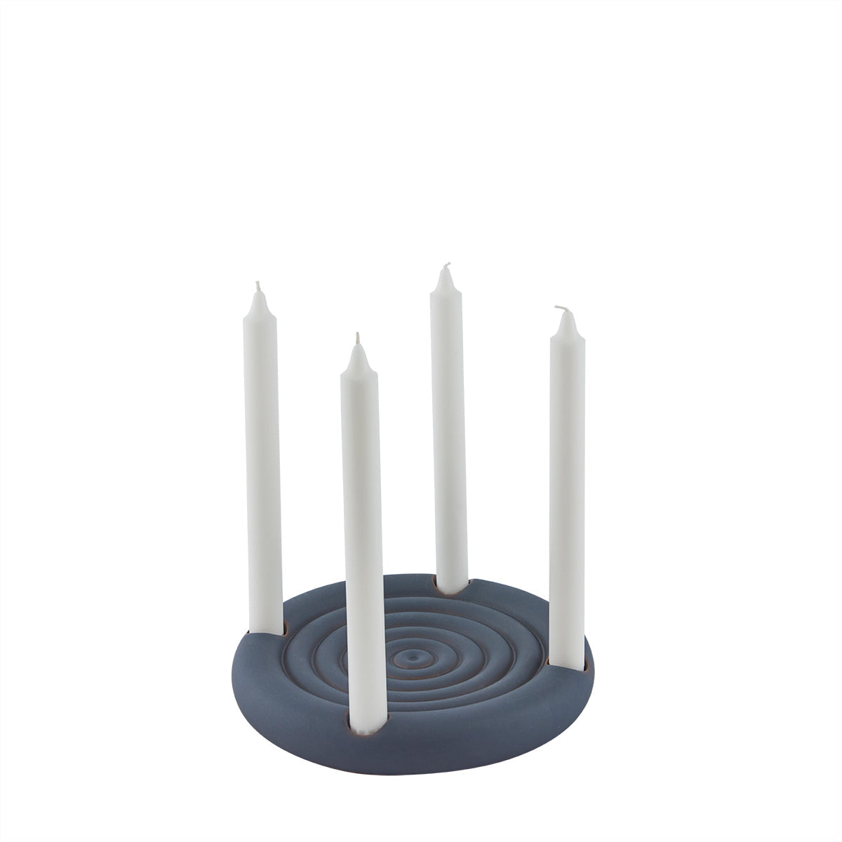 OYOY LIVING Savi Advent Candleholder Candleholder 607 Midnight Blue