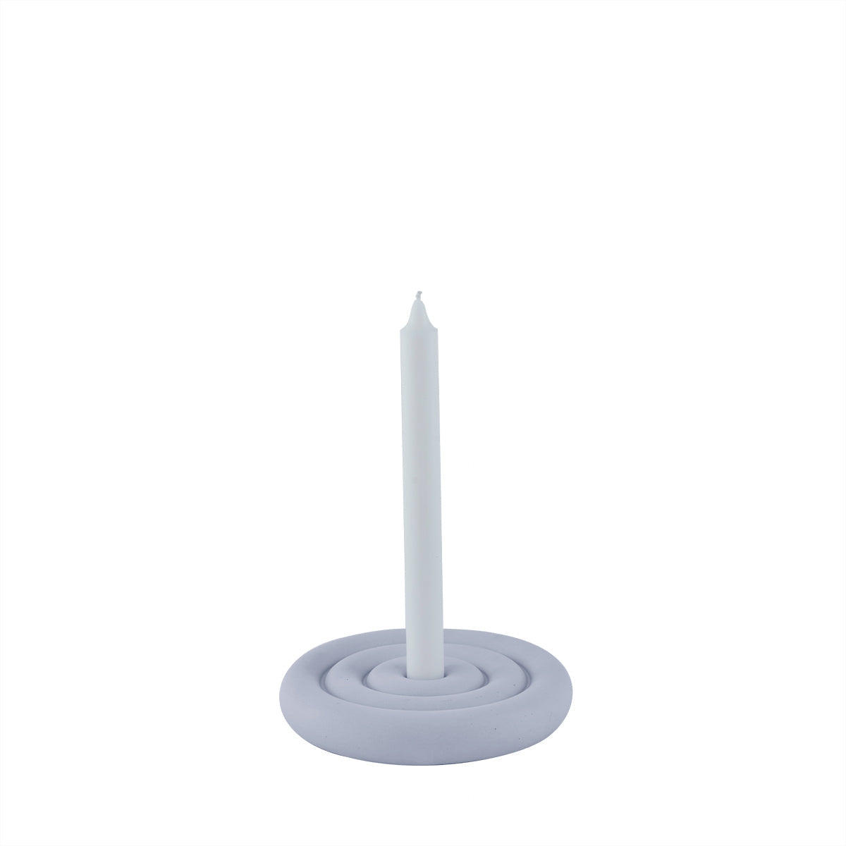 OYOY LIVING Savi Ceramic Candleholder - Low Candleholder 501 Lavender