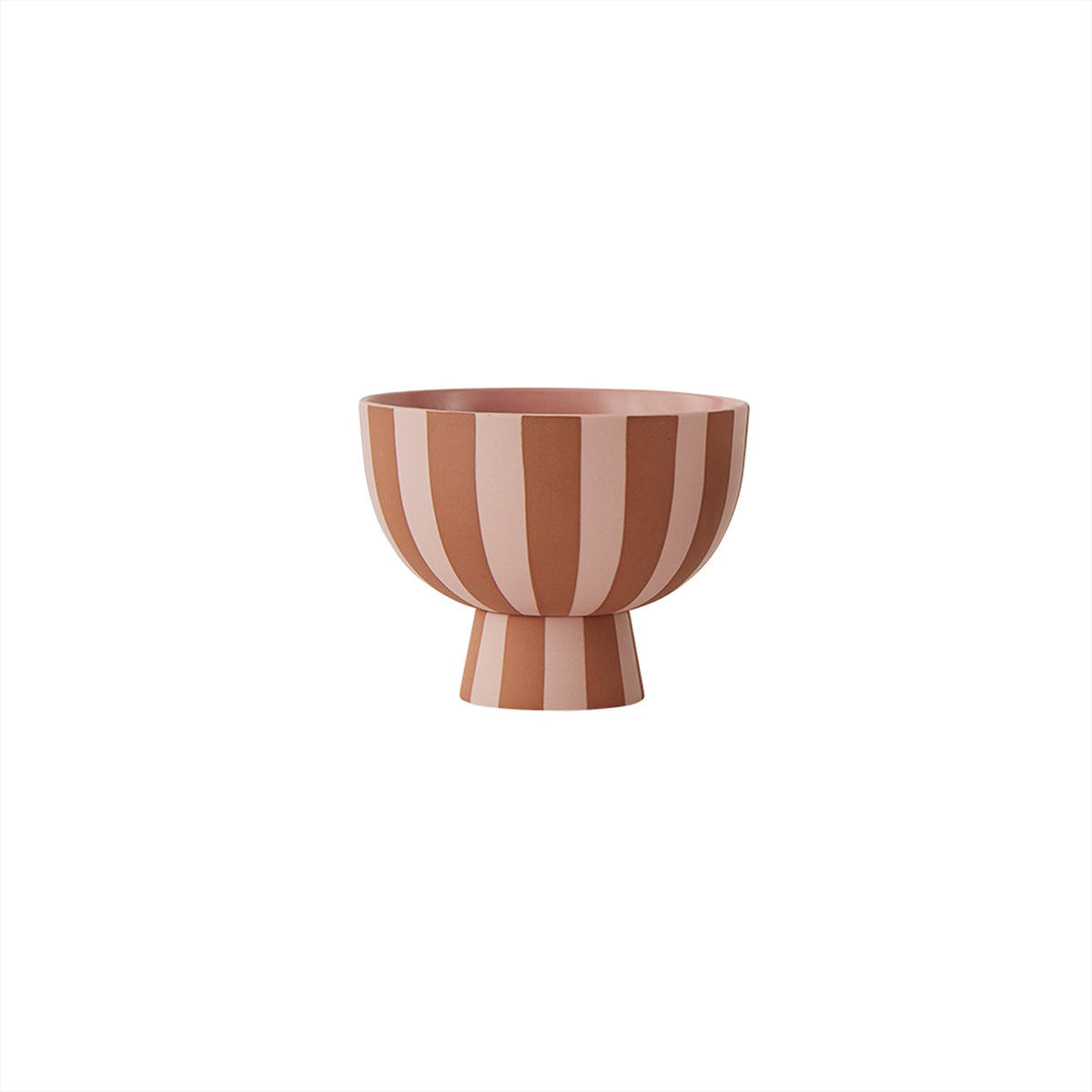 OYOY LIVING Toppu Mini Bowl Vase 307 Caramel / Rose