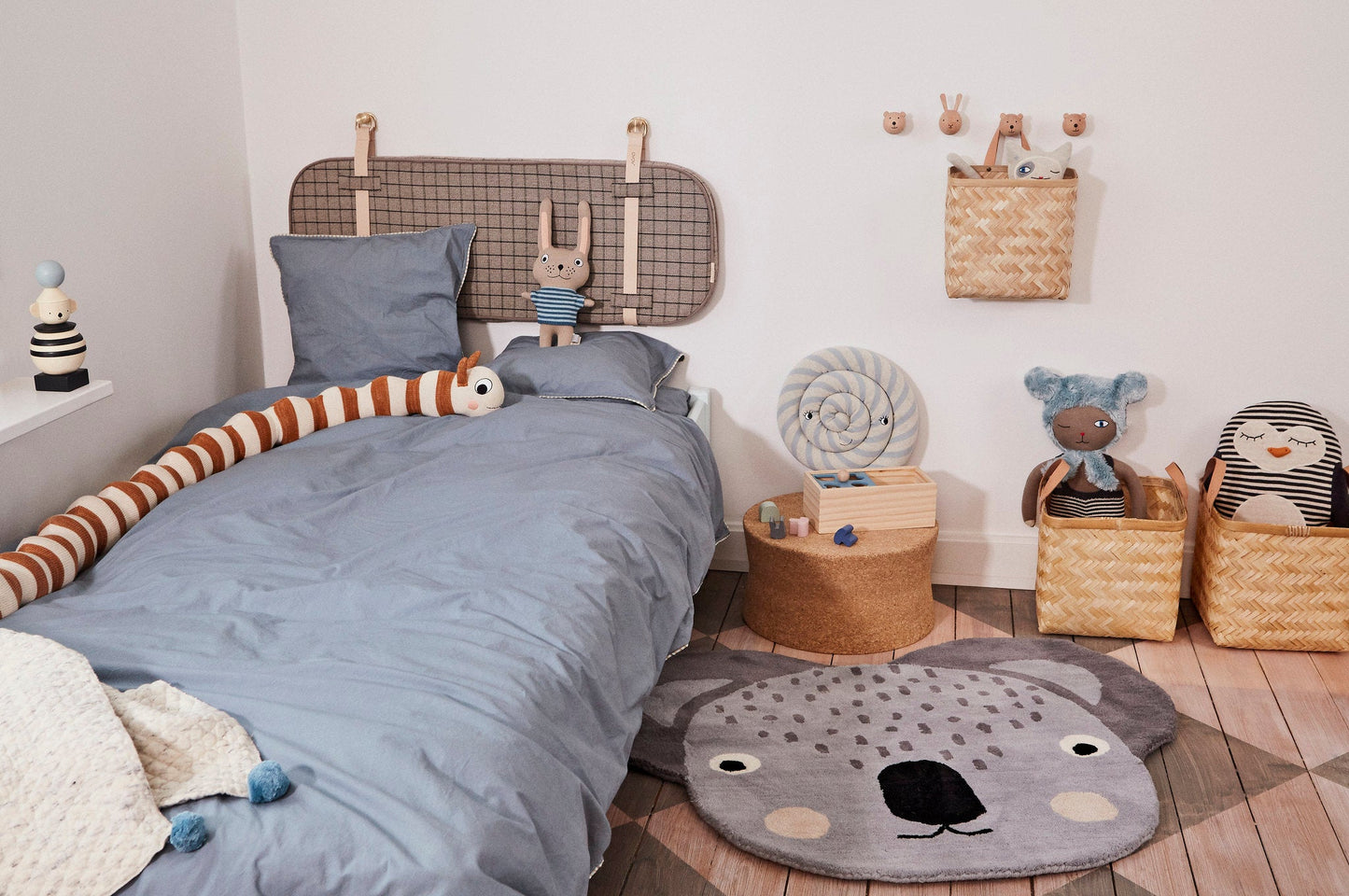 OYOY MINI Wooden Stacking Koala Wooden Toy 901 Nature