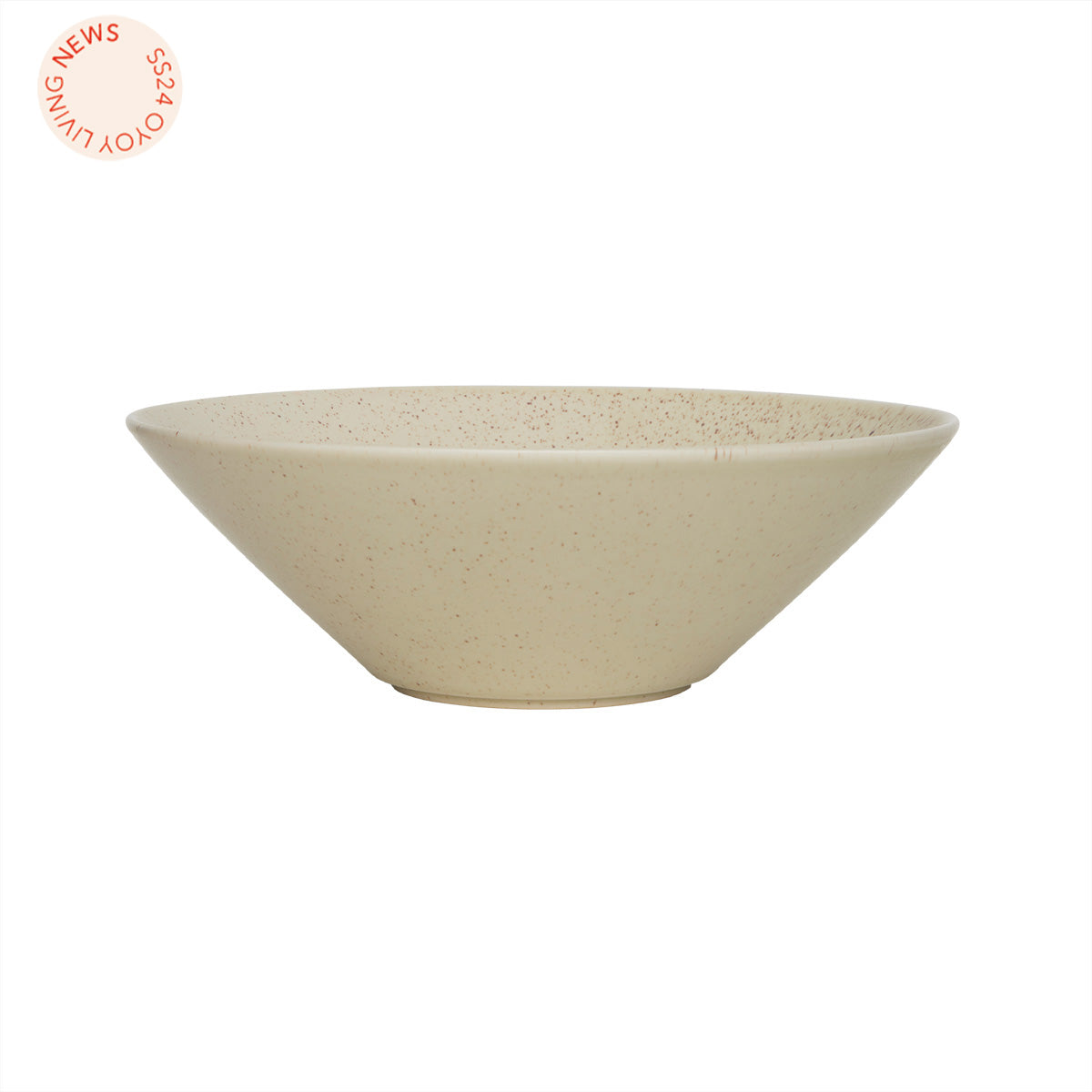 OYOY LIVING Yuka Bowl - Large Dining Ware 706 Reactive Olive