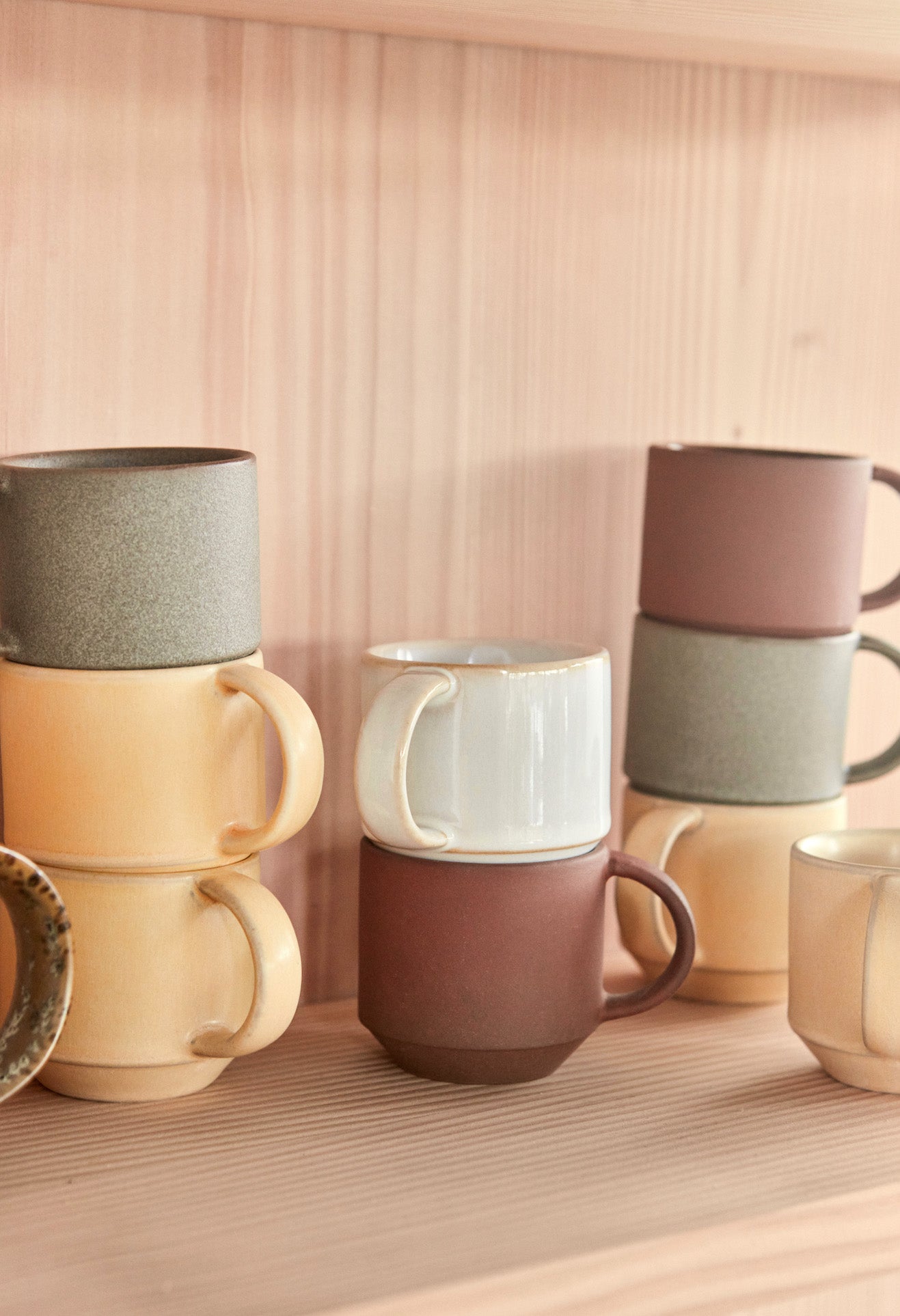 OYOY LIVING Yuka Cup - Pack of 2 Dining Ware 102 Offwhite