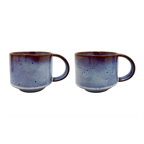 OYOY LIVING Yuka Cup - Pack of 2 Dining Ware 920 Reactive Space