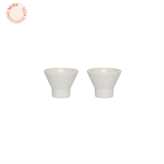 OYOY LIVING Yuka Egg Bowl - Pack of 2 Dining Ware 102 Offwhite