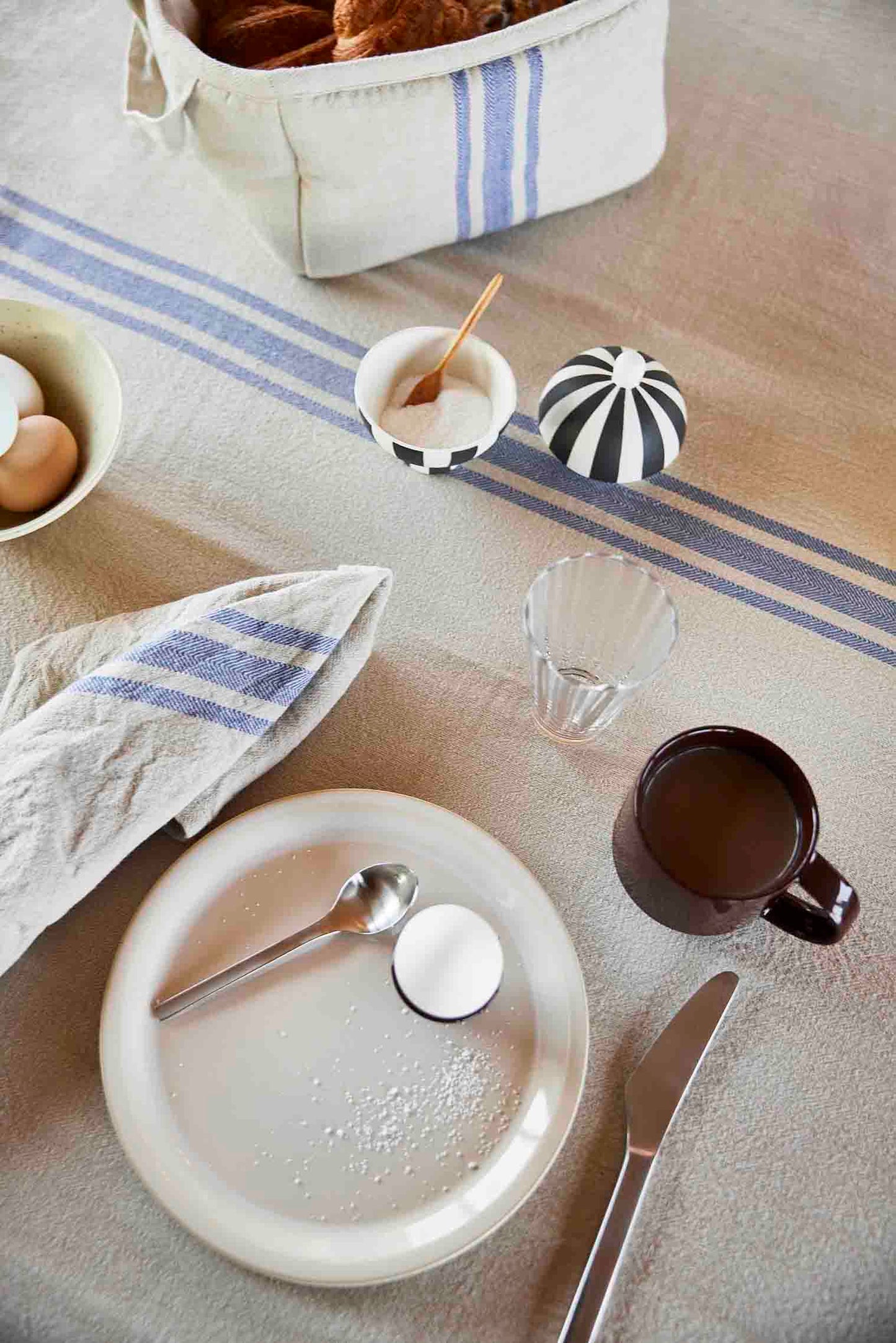 OYOY LIVING Yuka Egg Bowl - Pack of 2 Dining Ware 911 Dark Terracotta