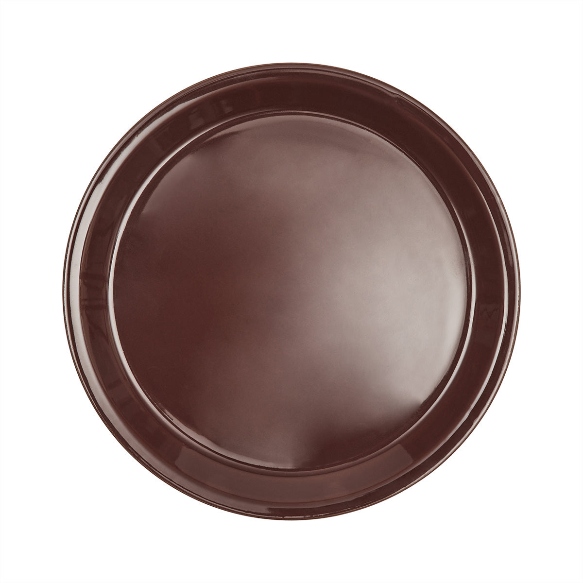 Load image into Gallery viewer, OYOY LIVING Yuka Lunch Plate - Pack of 2 Dining Ware 911 Dark Terracotta
